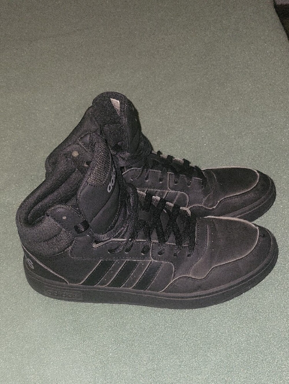adidas Men's Black High-Top Sneakers